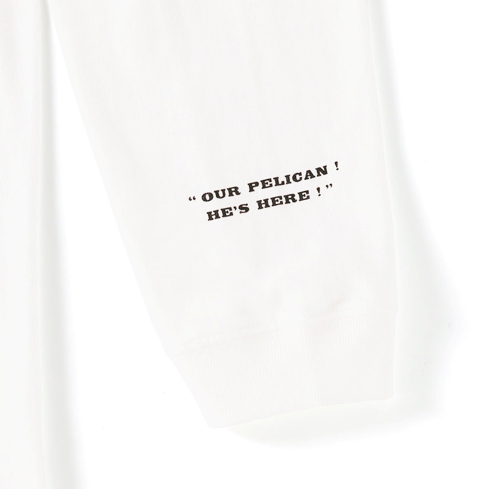 PEANUTS Cafe NGO ペリカンズ ロングスリーブTシャツ ホワイト 02