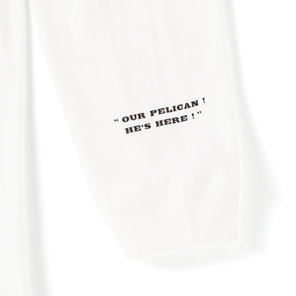 PEANUTS Cafe NGO ペリカンズ ロングスリーブTシャツ ホワイト 02