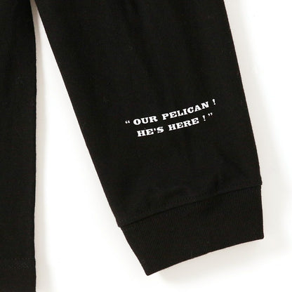 PEANUTS Cafe NGO ペリカンズ ロングスリーブTシャツ ブラック 02