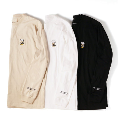 PEANUTS Cafe NGO ペリカンズ ロングスリーブTシャツ ブラック 02