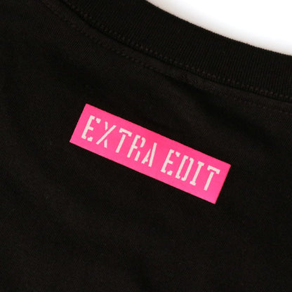 EXTRA EDIT Tシャツ ブラック