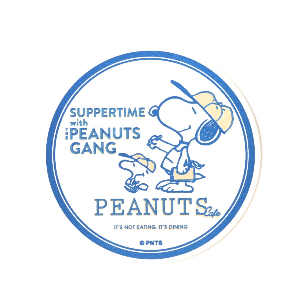 【6/29(月)12:00～先行販売開始】10th anniversary コースター ピーナッツ・ギャング