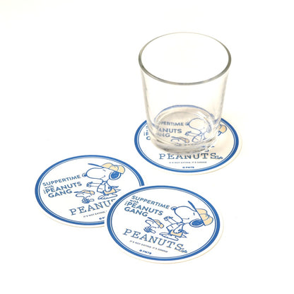 【6/29(月)12:00～先行販売開始】10th anniversary コースター ピーナッツ・ギャング