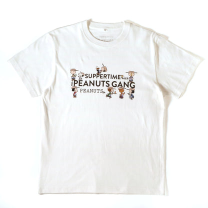 【6/29(月)12:00～先行販売開始】10th anniversary Tシャツ ピーナッツ・ギャング ホワイト