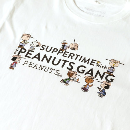 【6/29(月)12:00～先行販売開始】10th anniversary Tシャツ ピーナッツ・ギャング ホワイト