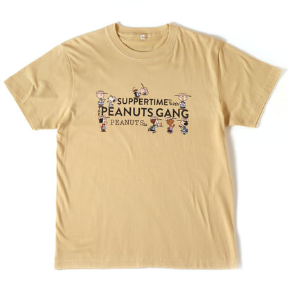 【6/29(月)12:00～先行販売開始】10th anniversary Tシャツ ピーナッツ・ギャング ベージュ
