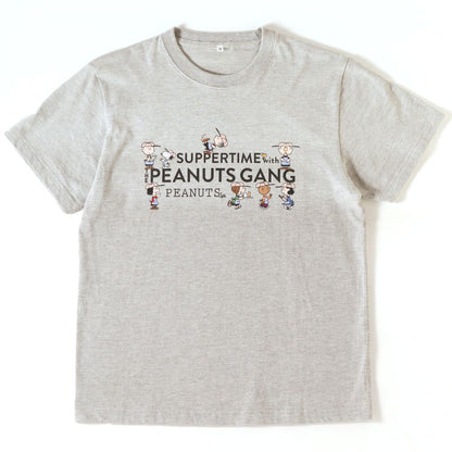 【6/29(月)12:00～先行販売開始】10th anniversary Tシャツ ピーナッツ・ギャング グレー