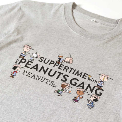【6/29(月)12:00～先行販売開始】10th anniversary Tシャツ ピーナッツ・ギャング グレー