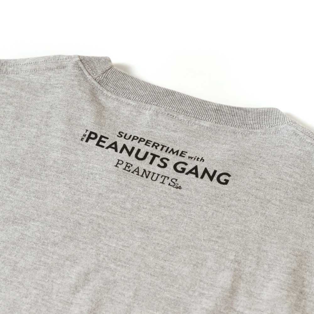 【6/29(月)12:00～先行販売開始】10th anniversary Tシャツ ピーナッツ・ギャング グレー