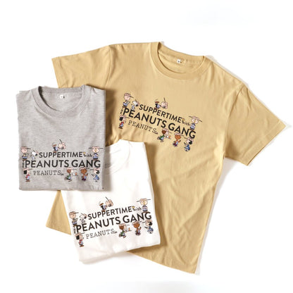 【6/29(月)12:00～先行販売開始】10th anniversary Tシャツ ピーナッツ・ギャング ホワイト
