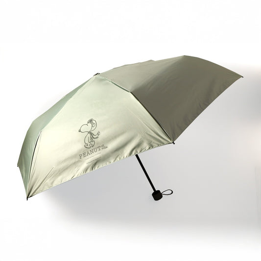 PEANUTS Cafe Umbrella フライングエース ペールグリーン