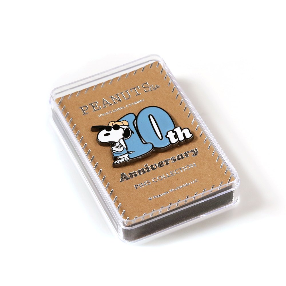 10th anniversary ピンズ ジョー・クール – PEANUTS Cafe Online Shop