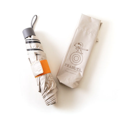 PEANUTS Cafe Umbrella フライングエース ベージュ