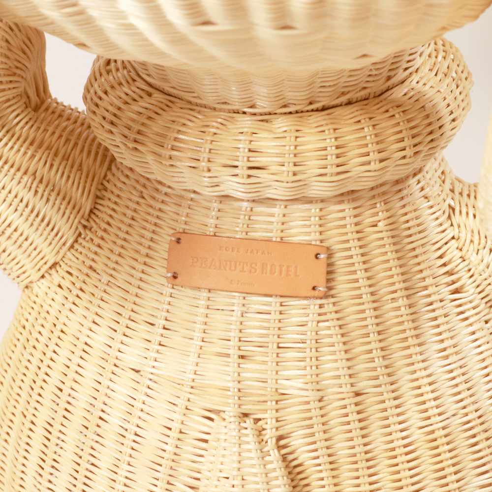 PEANUTS HOTEL ROOM61 ラタンオブジェ “HELLO”02