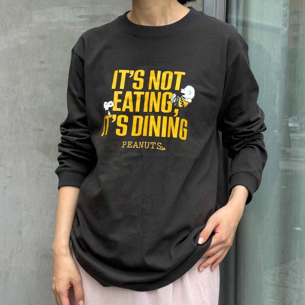 ロングスリーブTシャツ IT'S DINING スミクロ