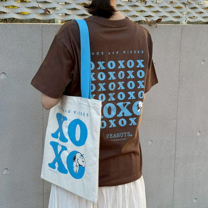 XOXO トートバッグ ブルー