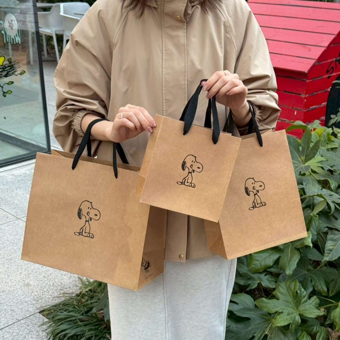 PEANUTS Cafe 紙製ショッピングバッグ02 L – PEANUTS Cafe Online Shop