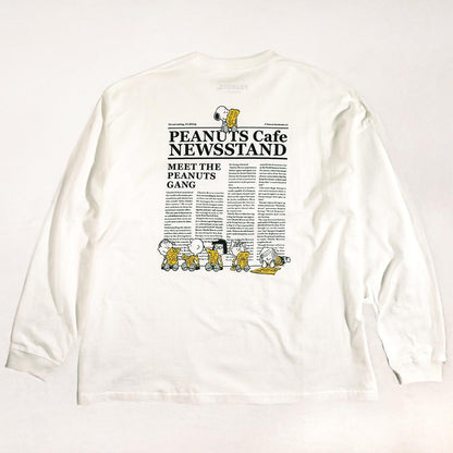 NEWSSTAND ロングスリーブTシャツ ホワイト