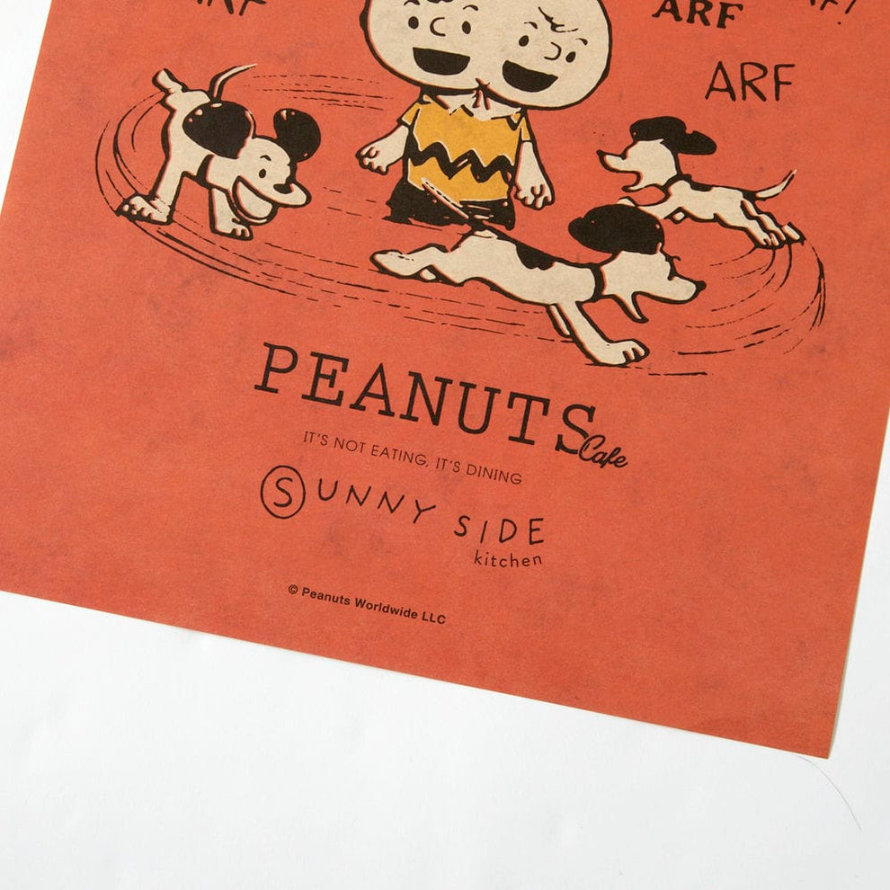 PEANUTS Cafe SSK ROOMポスター オレンジ – PEANUTS Cafe Online Shop