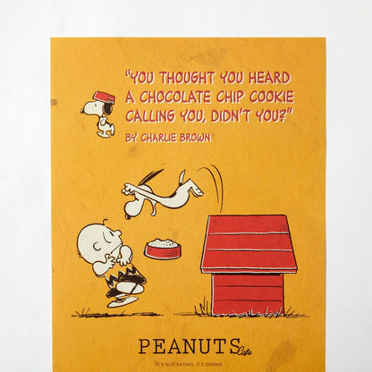 PEANUTS Cafe SSK ROOMポスター イエロー