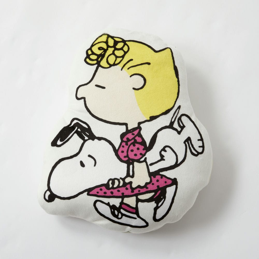 クッションブランケット SNOOPY&SALLY