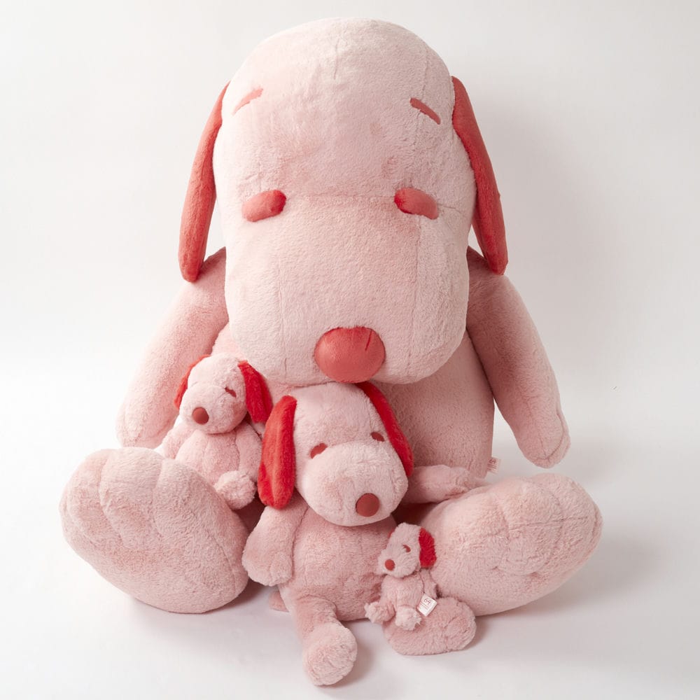 スヌーピー 特大 ぬいぐるみ PEANUTS HOTEL ROOM64 特大ぬいぐるみ ”Happiness is a warm puppy” 02