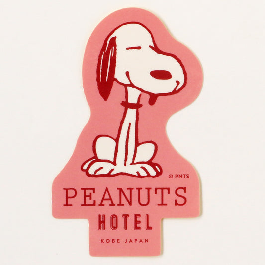 PEANUTS HOTEL ステッカー ROOM64 PAT