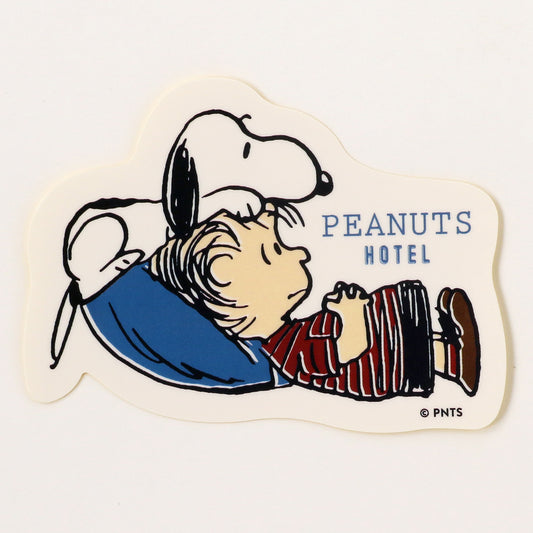PEANUTS HOTEL ステッカー LINUS