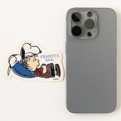PEANUTS HOTEL ステッカー LINUS