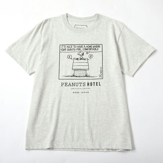 PEANUTS HOTEL Tシャツ オートミール