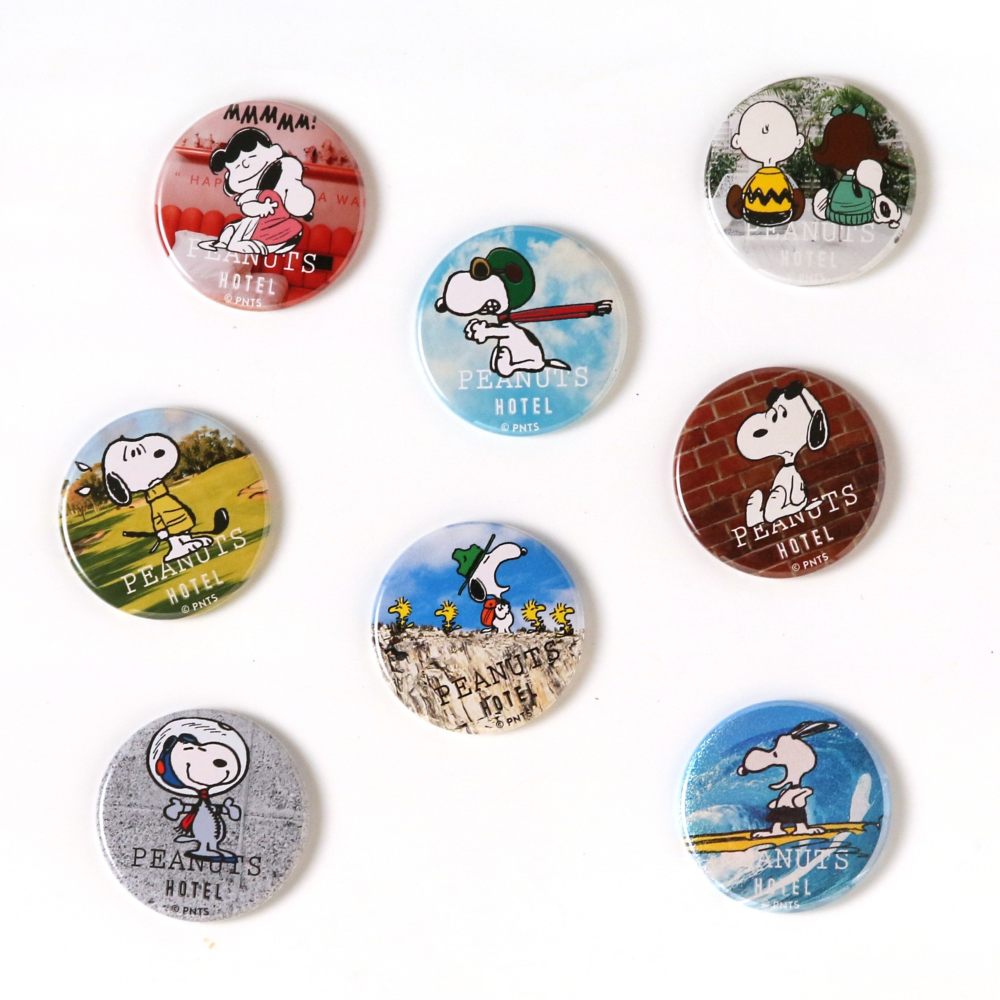 ゴーストホテルカフェ　ビッグ缶バッジ ガチャ缶バッジ04セット神戸 – PEANUTS Cafe Online Shop