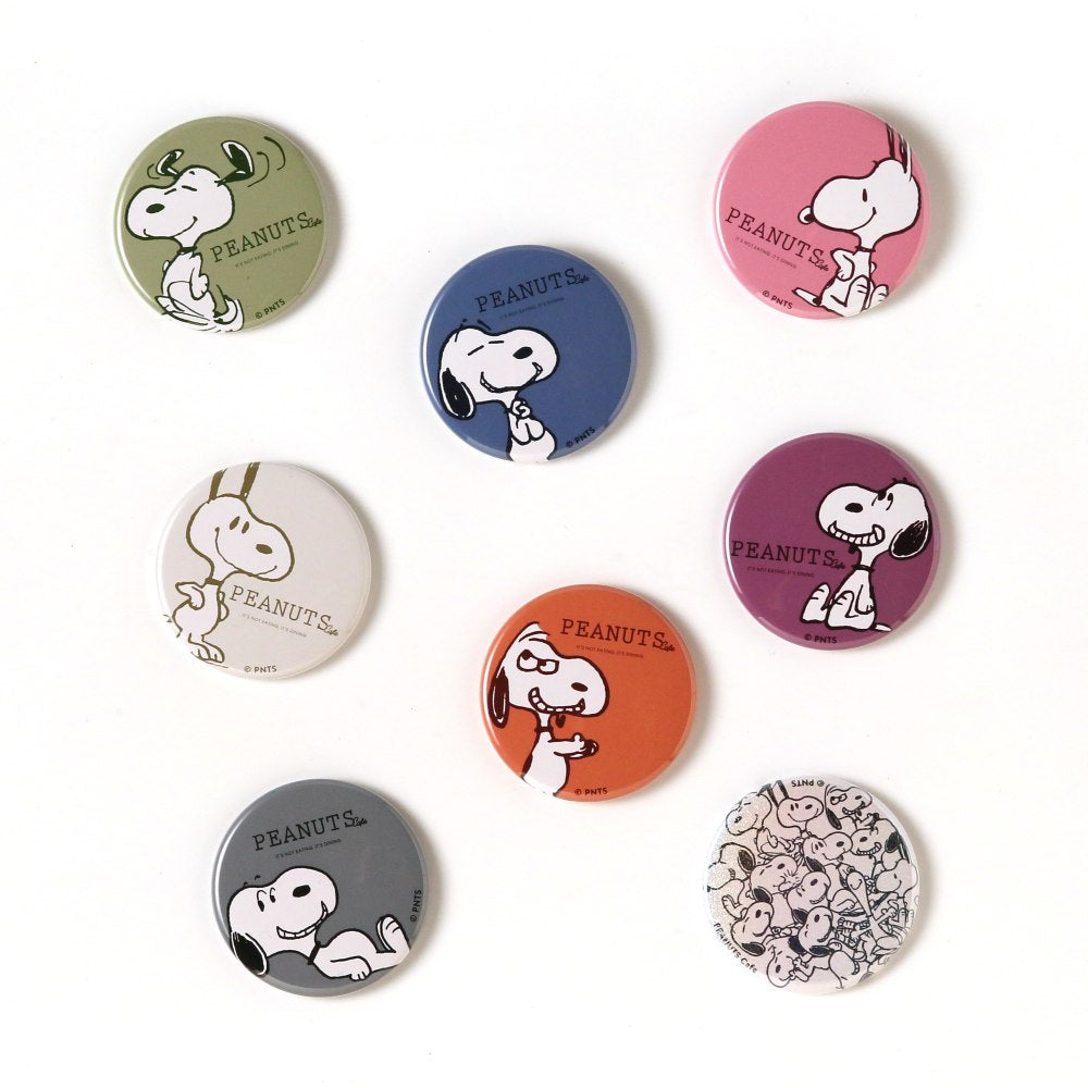 ガチャ缶バッジ03セットスヌーピーだらけ – PEANUTS Cafe Online Shop