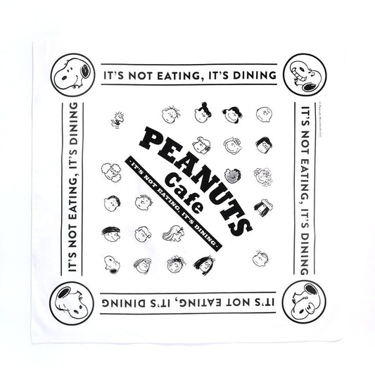 ピーナッツ・ギャング バンダナ 02 ホワイト