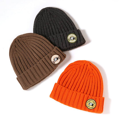 ニットキャップ ダークチャコール 25