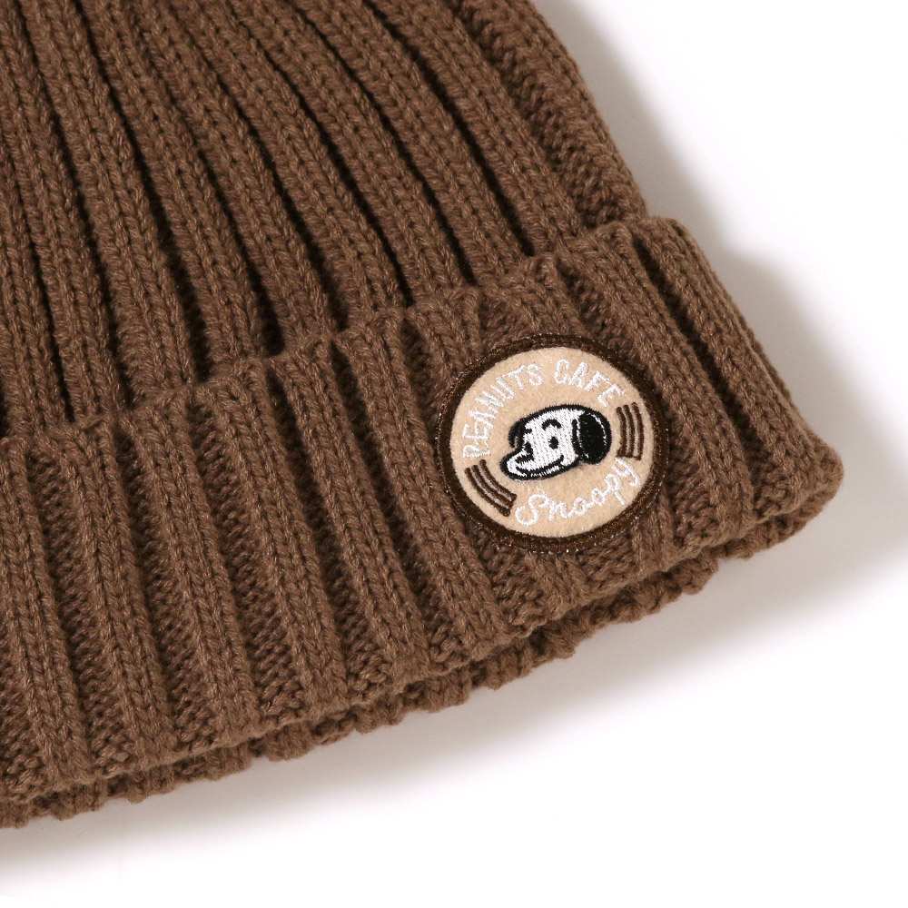 ニットキャップ モカ 25