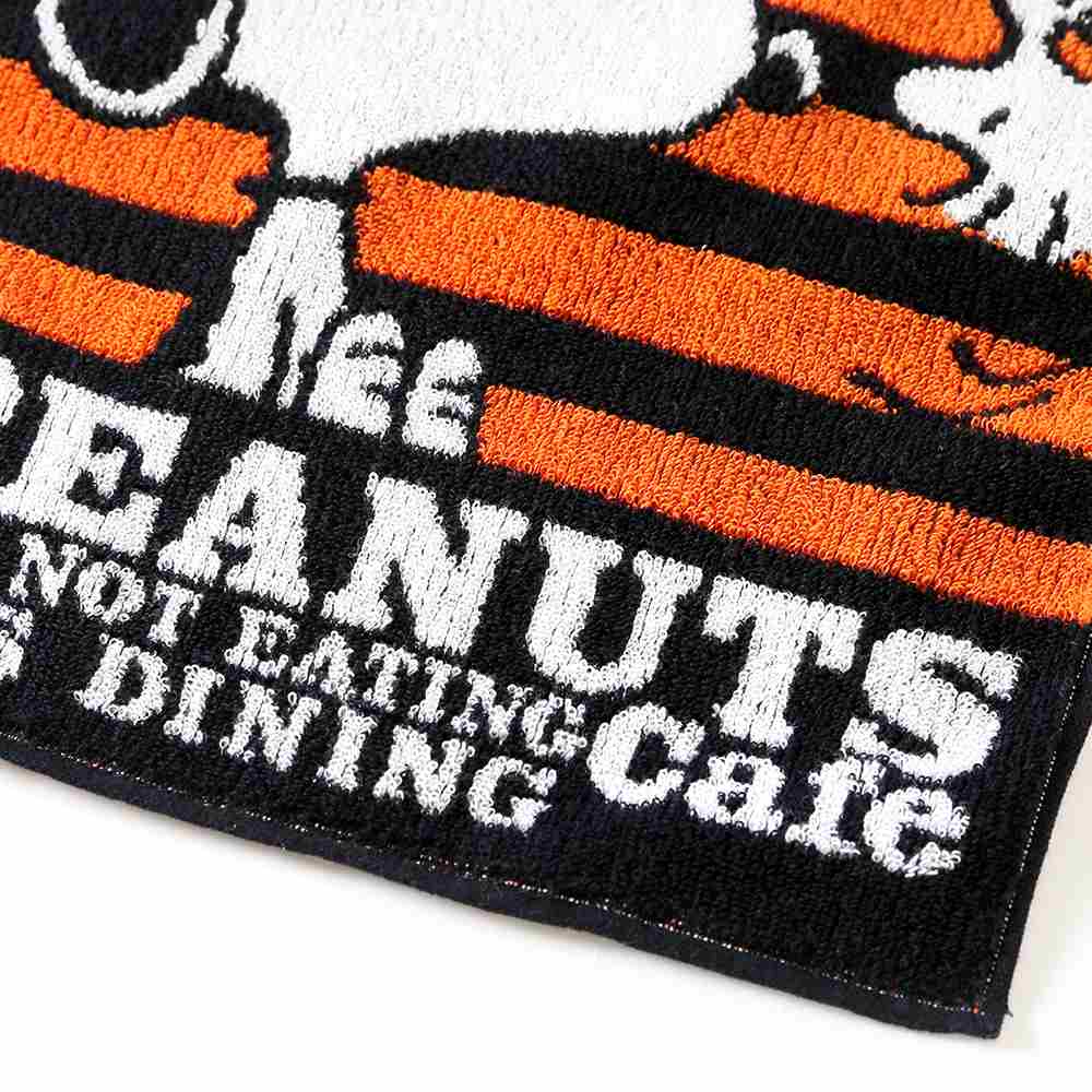 ハンドタオル UPSIDE DOWN オレンジ – PEANUTS Cafe Online Shop