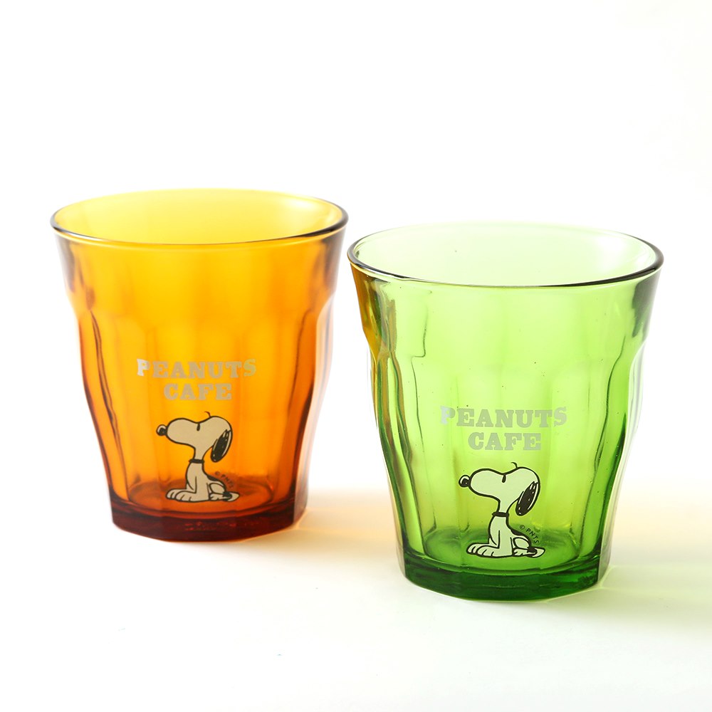 80's ヴィンテージグラス グリーン – PEANUTS Cafe Online Shop