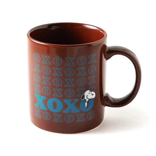 XOXO マグカップ ブラウン