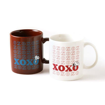 XOXO マグカップ ブラウン
