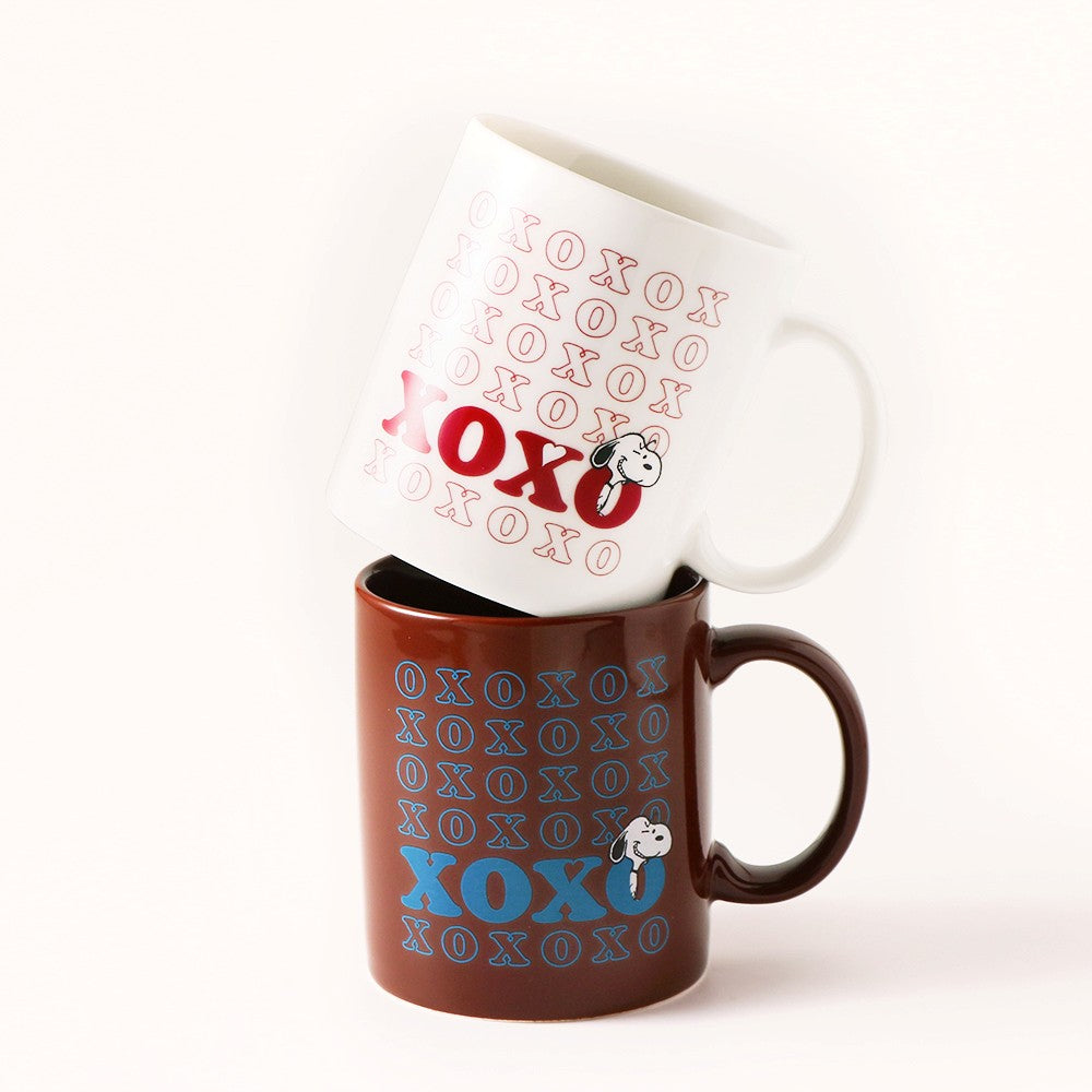 XOXO マグカップ ブラウン