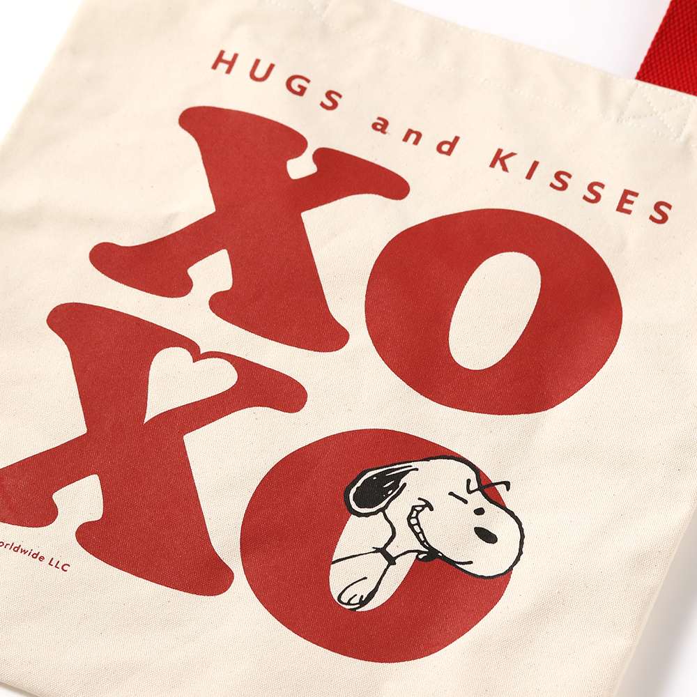 XOXO トートバッグ レッド