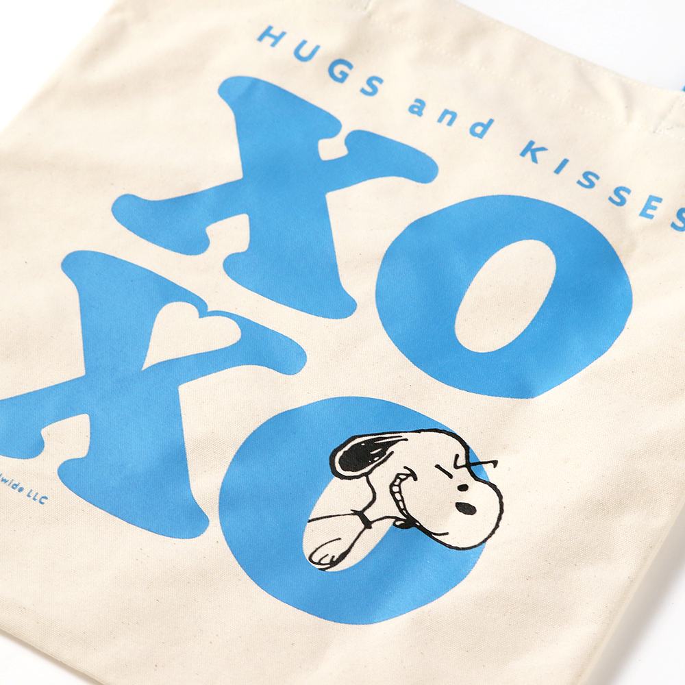 XOXO トートバッグ ブルー