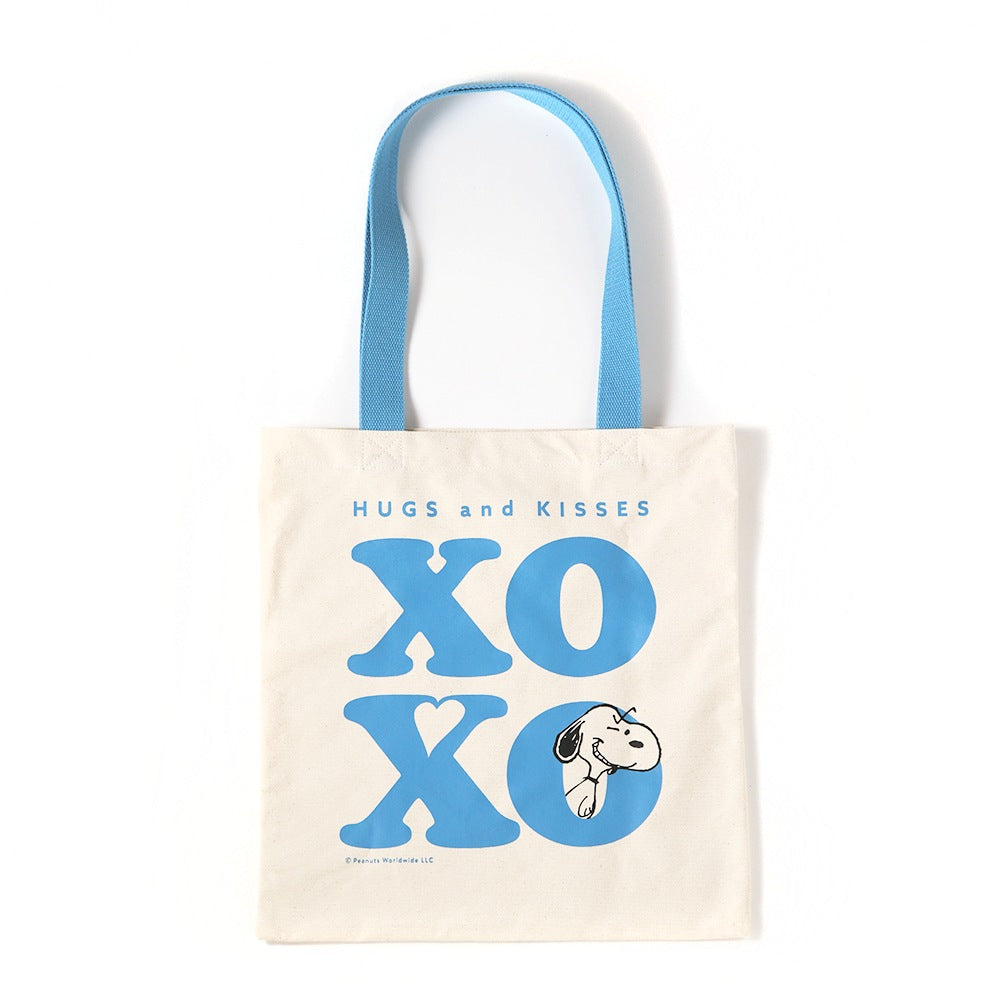 XOXO トートバッグ ブルー