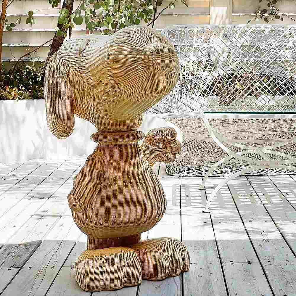 PEANUTS HOTEL ROOM61 ラタンオブジェ “HELLO”02