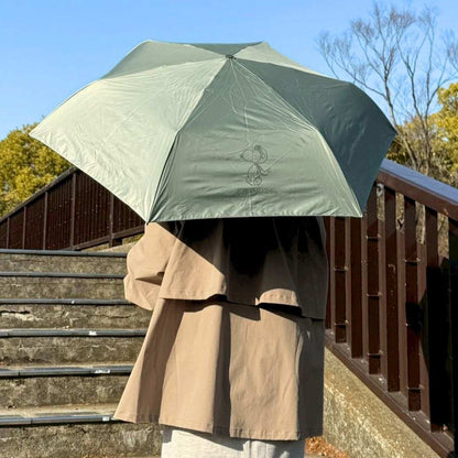 PEANUTS Cafe Umbrella フライングエース ペールグリーン