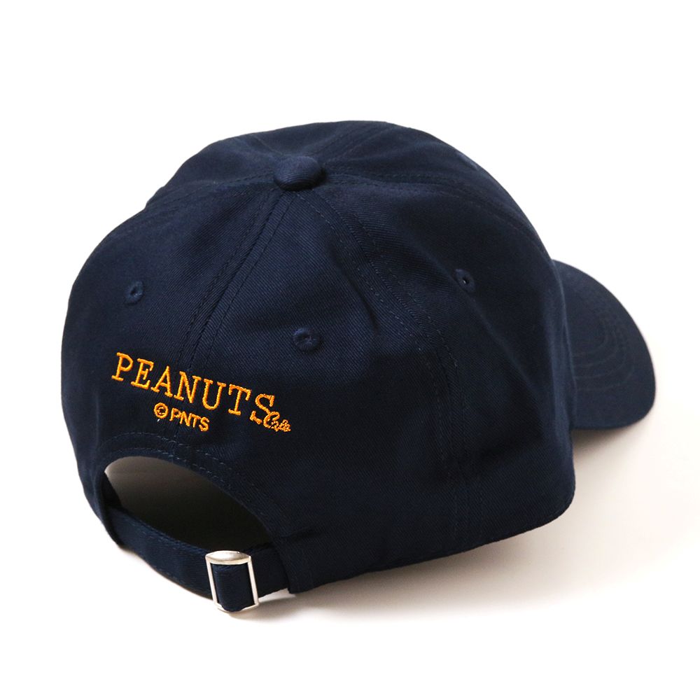 コットンツイルキャップ ロゴ ネイビー – PEANUTS Cafe Online Shop