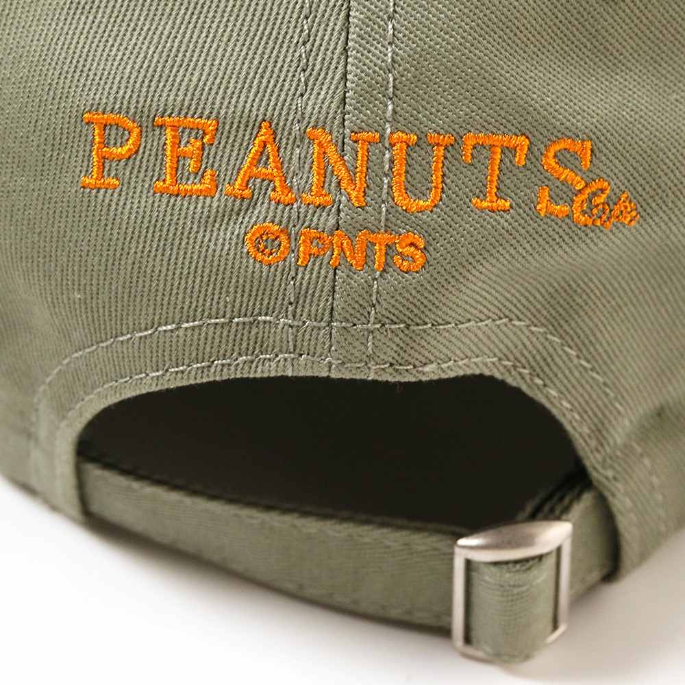 コットンツイルキャップ ロゴ ホライゾングリーン